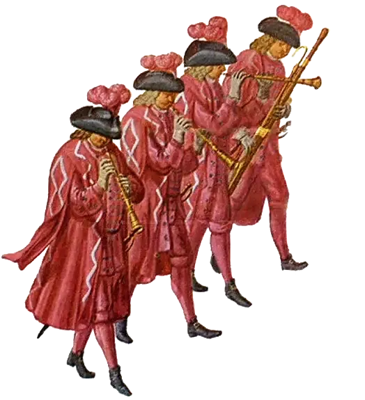 Illustration bande de hautbois
